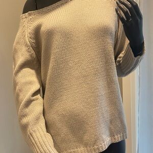 Cozy Off-Shoulder Knit Sweater